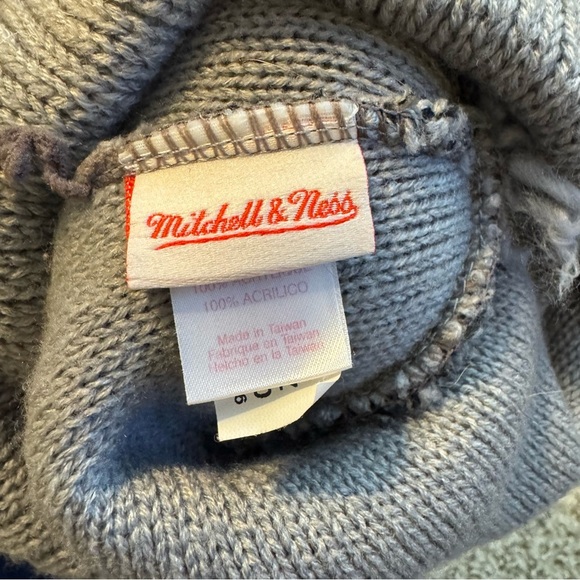 Mitchell & Ness TORONTO RAPTORS Winter Hat / Beanie w/Pom Stocking Cap - NBA - Picture 3 of 6